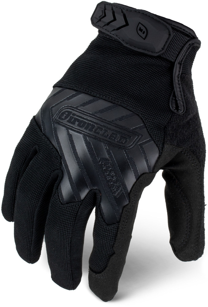 IronClad IEXT-PBLK Command Tactical Pro Touchscreen Black Gloves -Select Size