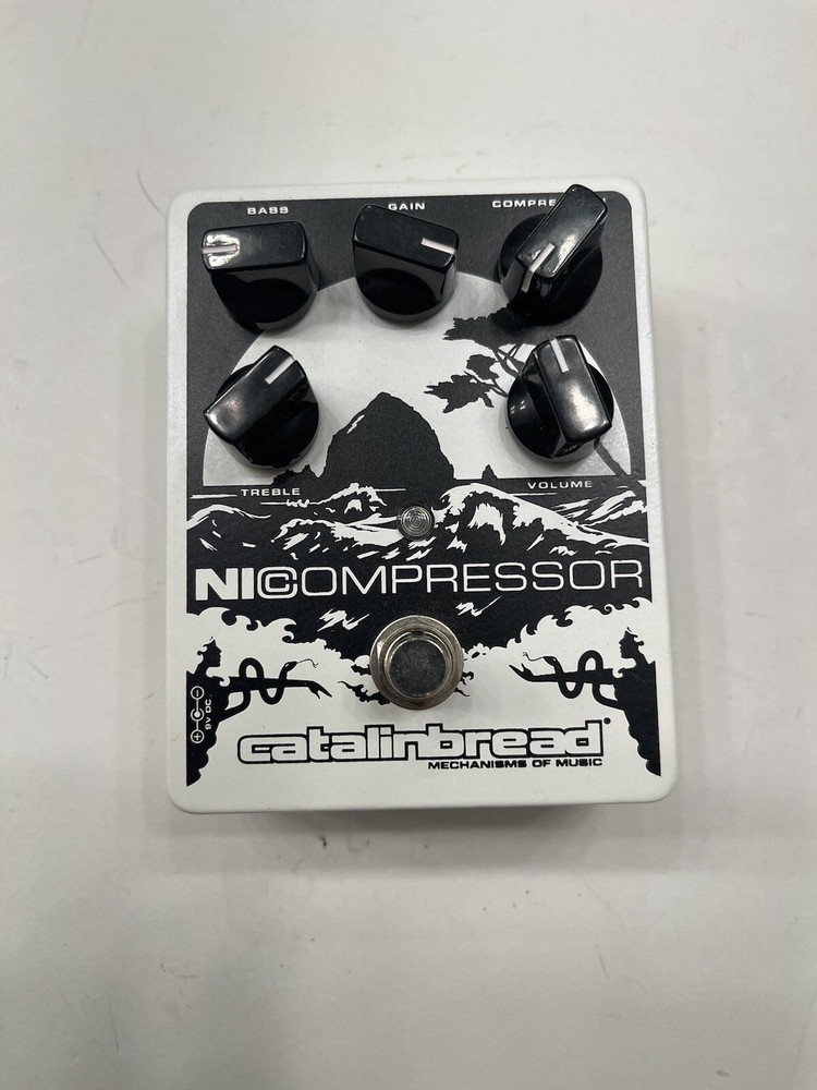 Catalinbread NiCompressor Analog FET Compressor Guitar Effect Pedal + Box