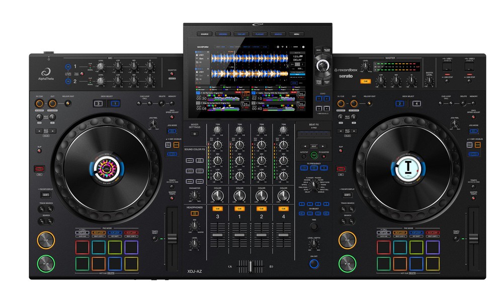 AlphaTheta XDJ-AZ DJ system - Rekordbox & Serato Pro w/7 LCD Touchscreen