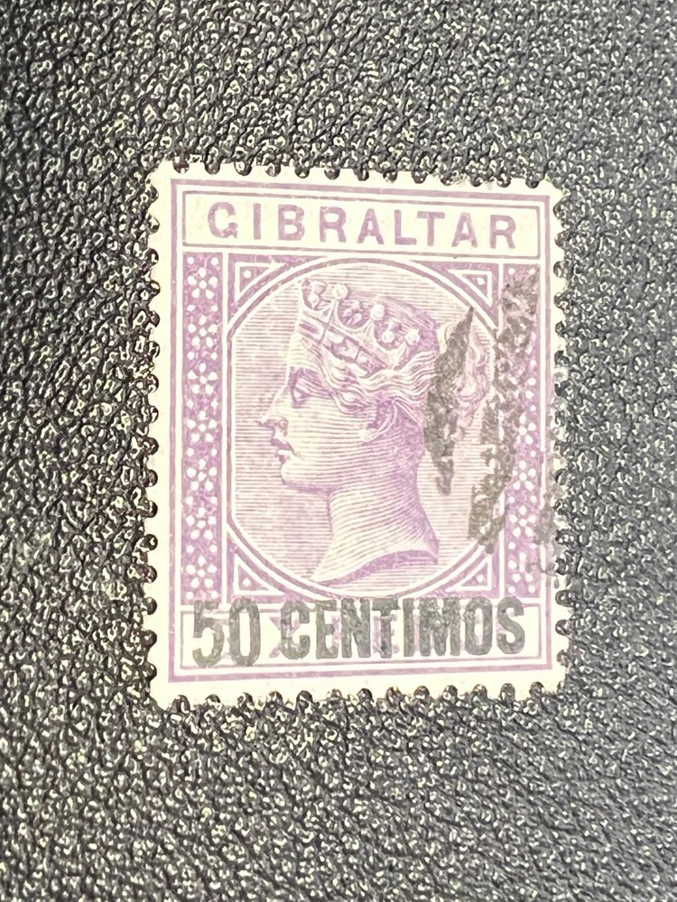 Gibraltar stamp 27 used