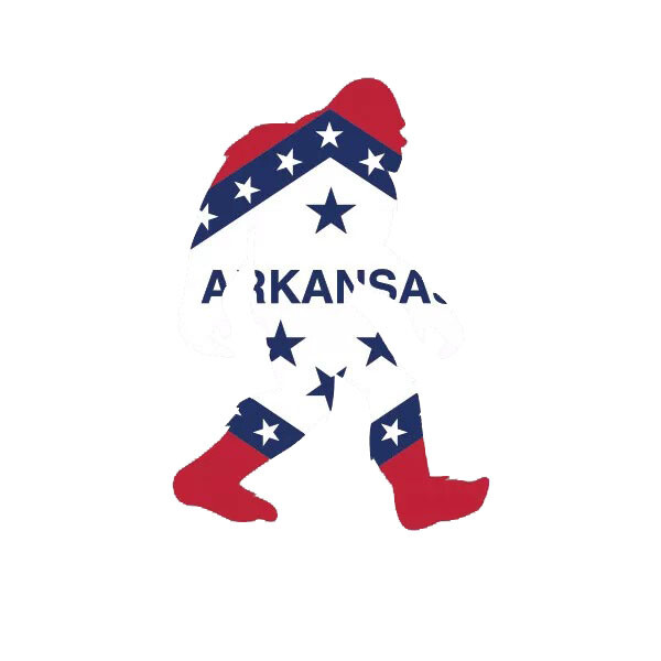 Arkansas Bigfoot Sticker