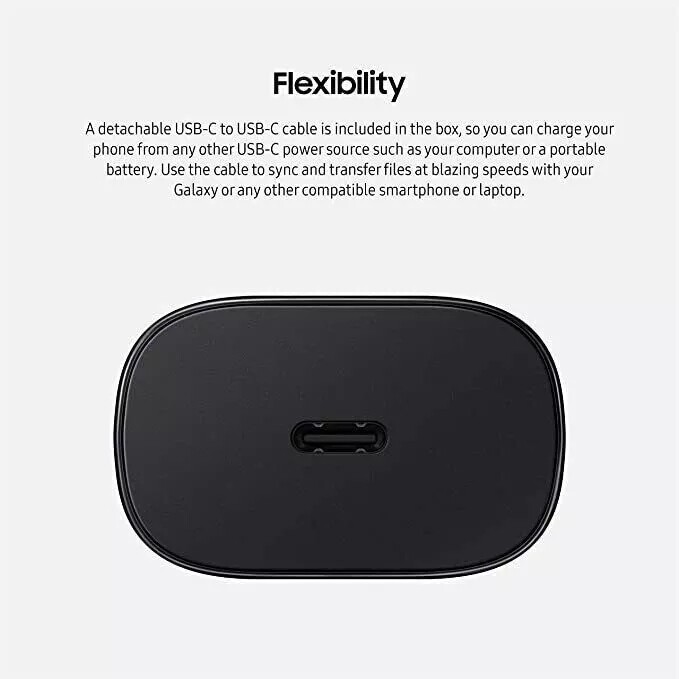 Universal 45W Super Fast Wall Charger USB-C Type C Charging Adapter for Samsung