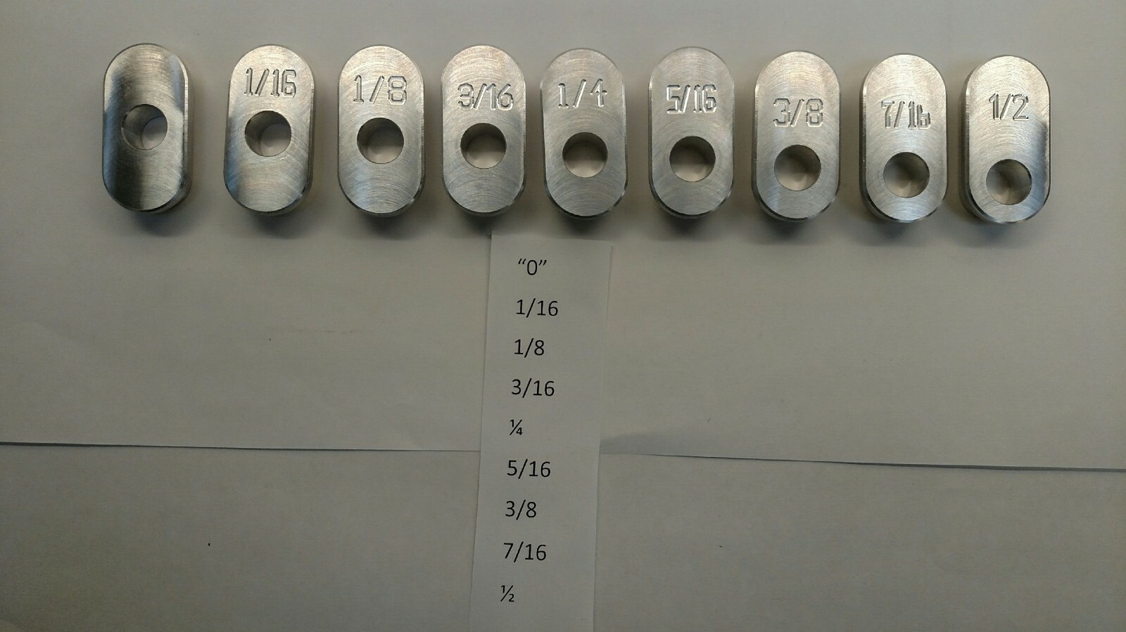 A-Arm Bracket Slug Slotted Kit 1-3/4 in x 3/4 in Asphalt Dirt Late Models Mods