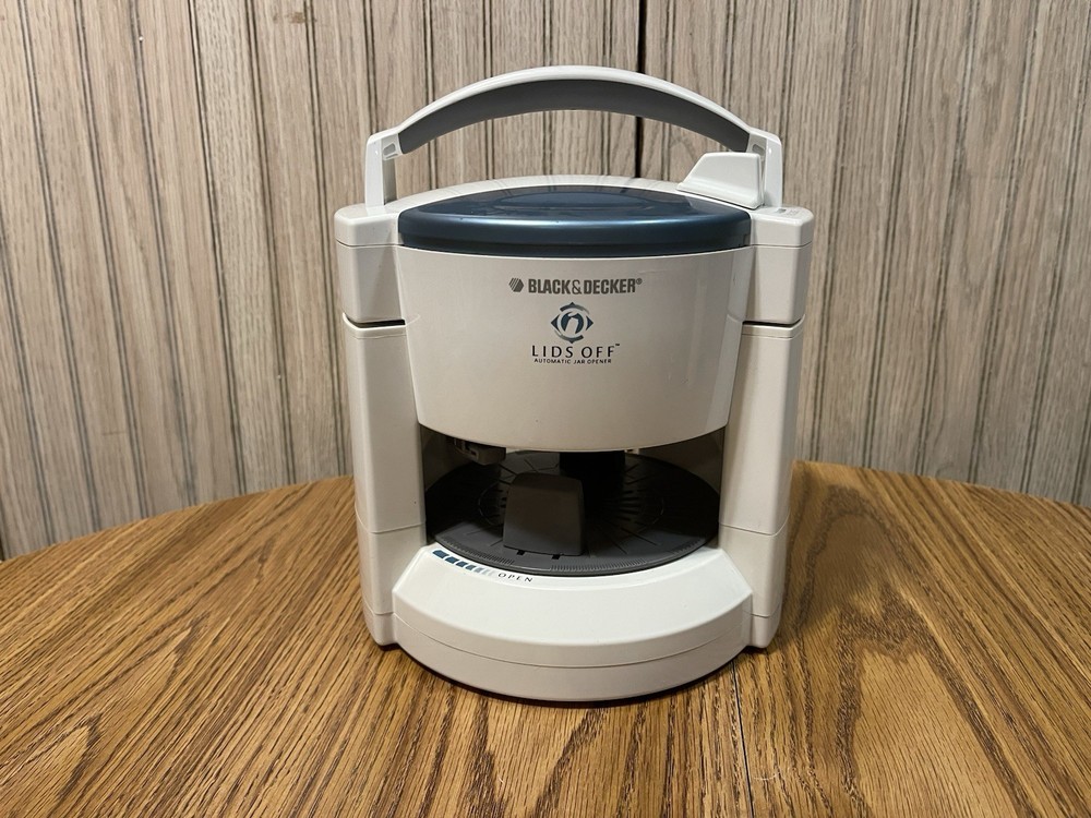 Black & Decker Lids Off Automatic Electric Jar Can Opener Pre-owned Tested