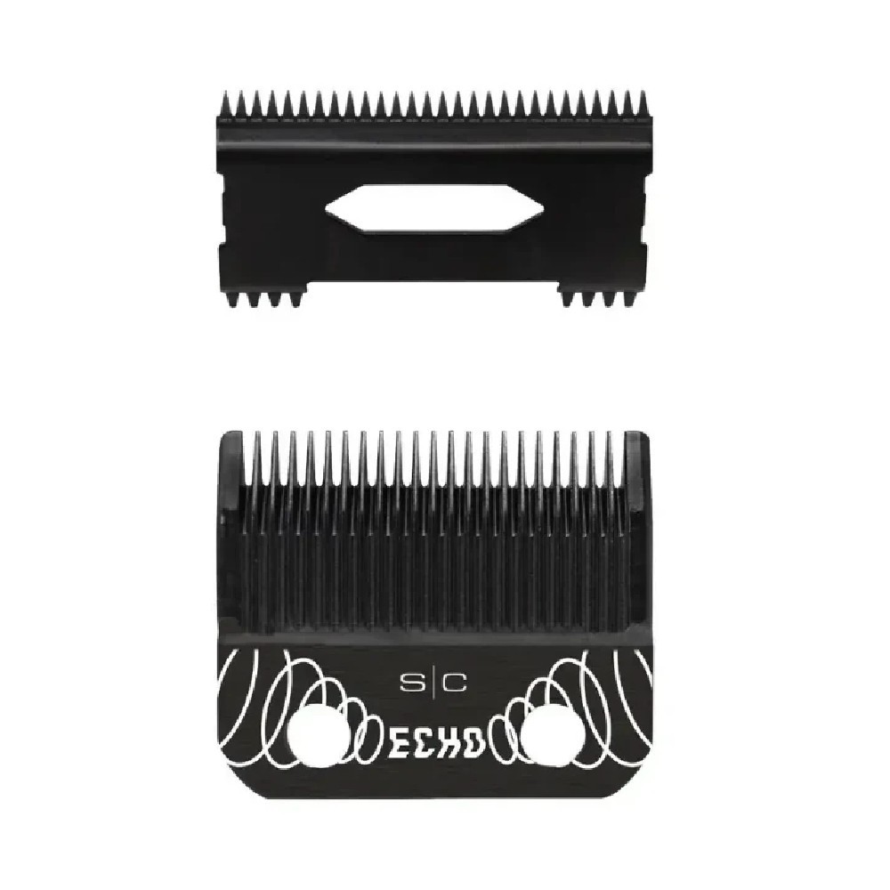 StyleCraft ECHO Fixed DLC Clipper Blade & Deep Tooth DLC Cutter Set (SC545BL)