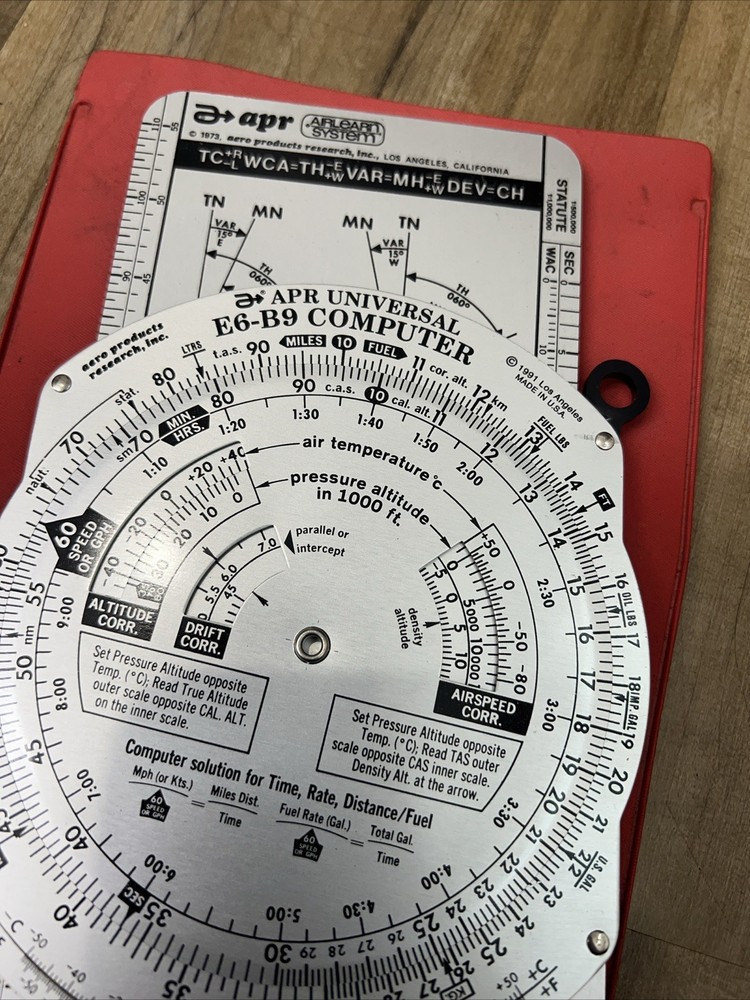 Vintage AirLearn System E6B Flight