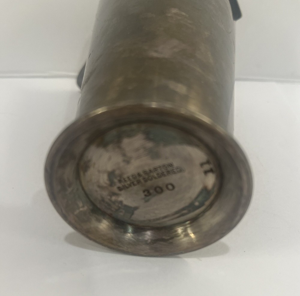 Vintage Reed and Barton Silverplate Measuring Container