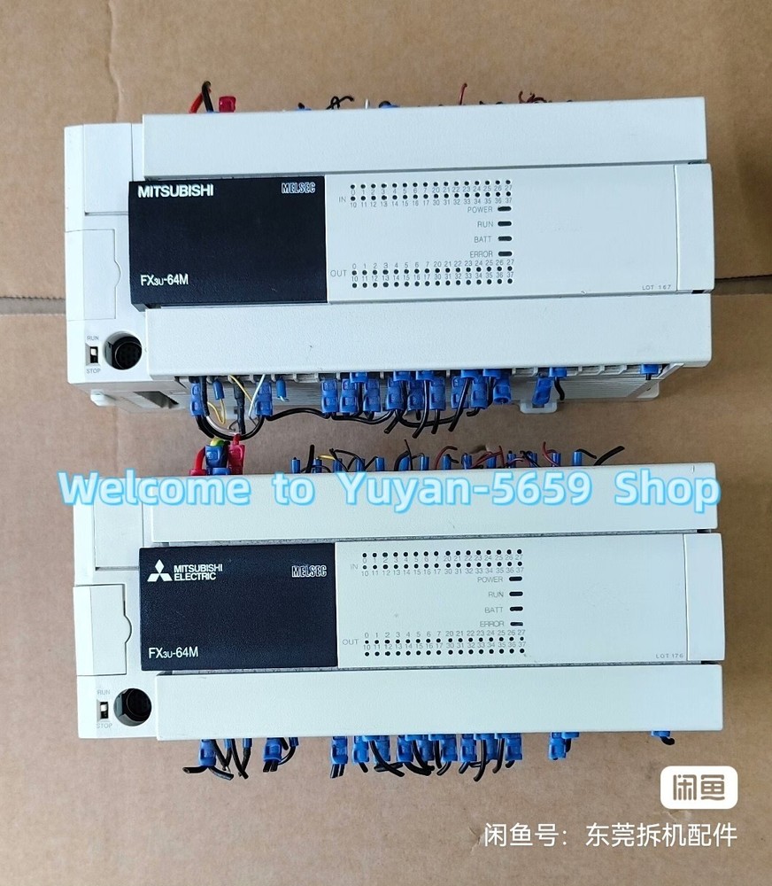 🔥 ✅1 PC  USED  GOOD   FX3U-64MT/ES-A   Programmable   Controller #B4717H  CL