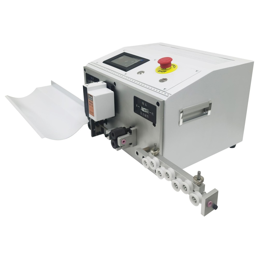 Auto Computer Wire Stripping Cutting Peeling Machine Stripper 0.1-4.5mm² 110V