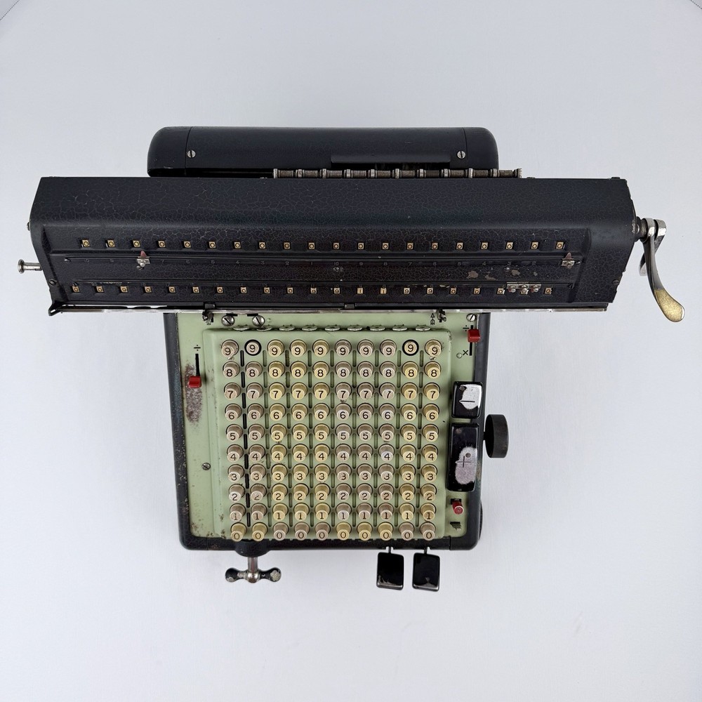 Monroe High Speed Adding Calculator Electric Full Keyboard Vintage Untested