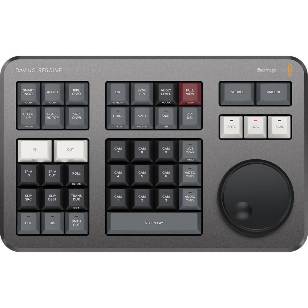 Blackmagic Design DaVinci Resolve Speed Editor with Studio Software