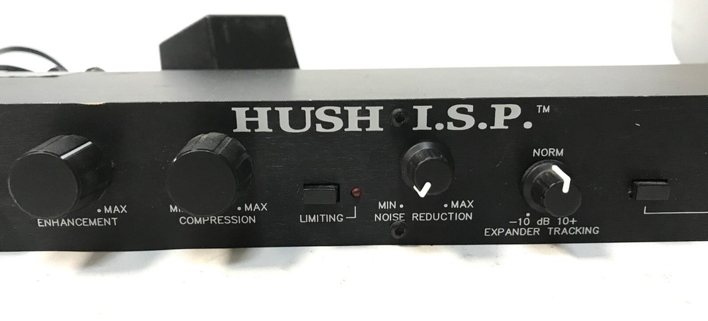 HUSH I.S.P. ISP INTELLIGENT SOUND PROCESSOR Compressor Enhancer Noise Reduction