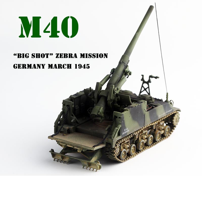 1/72 US M40 self-propelled artillery model 1945 Germany