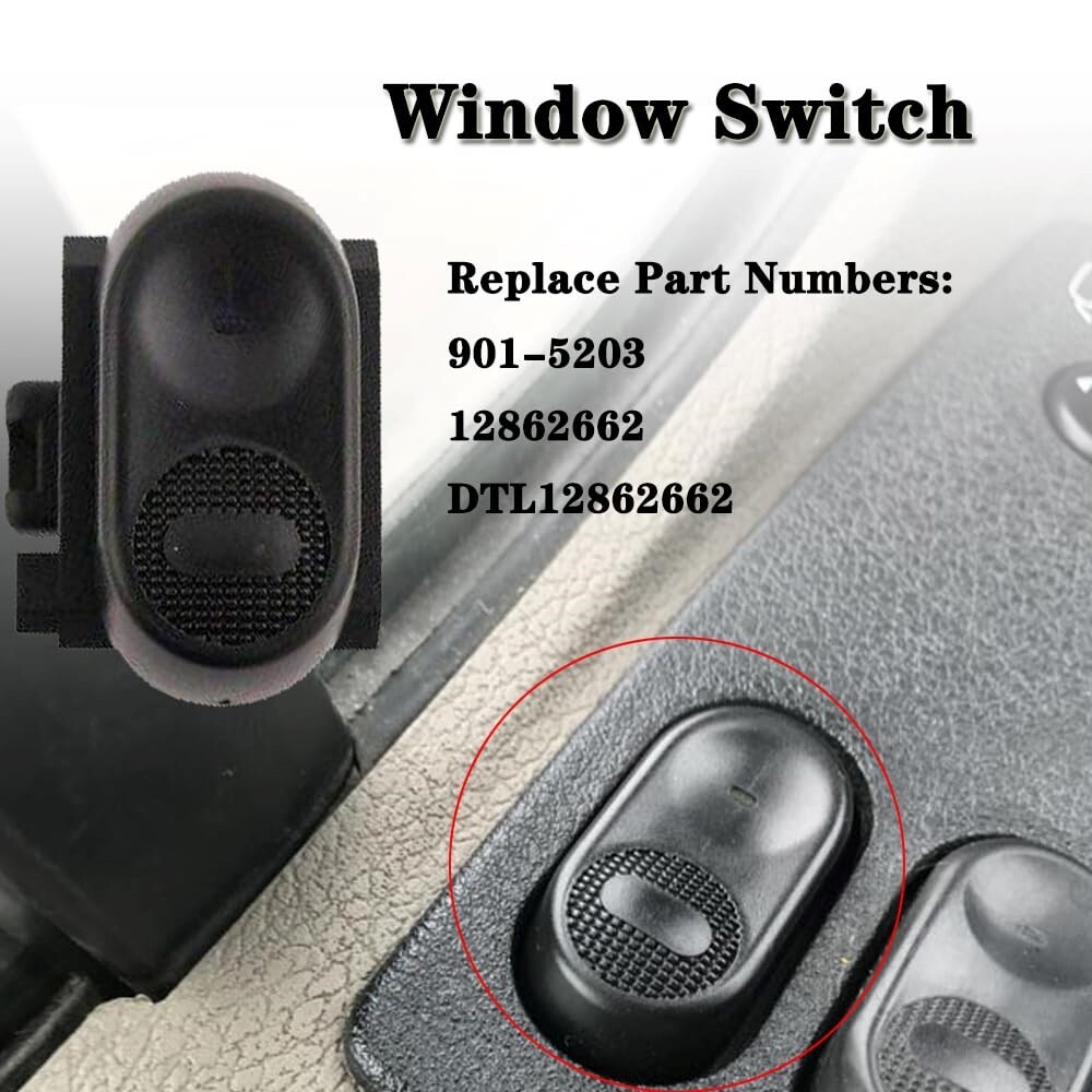 Front Driver Side Passenger Window Switch For 2007-2018 Freightliner Cascadia