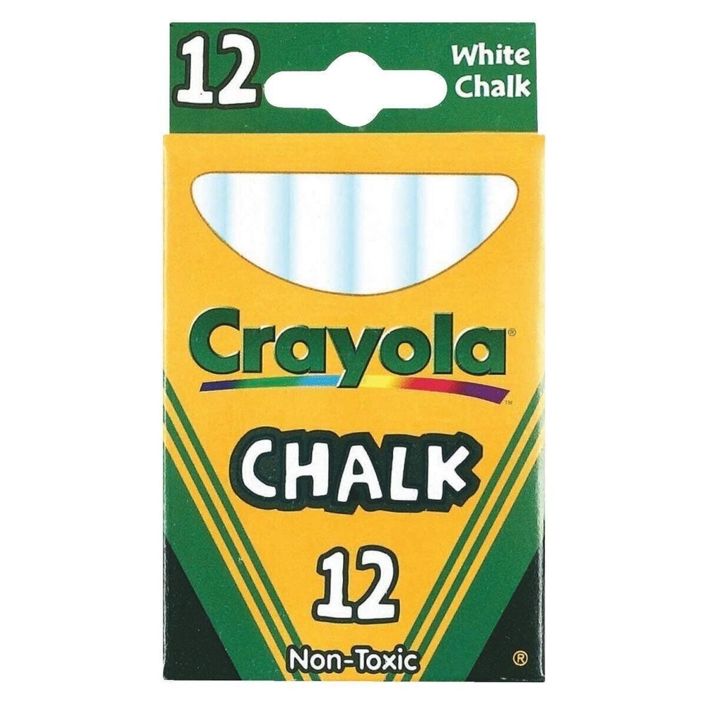 Crayola 12Ct White Chalk