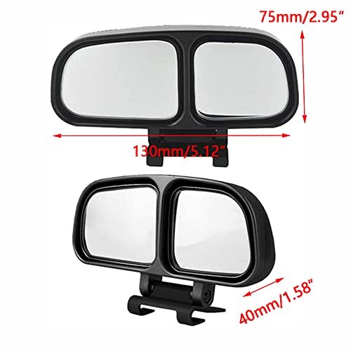 Universal Car Blind Spot Mirror, Wide Angle Side Mirror, Adjustable Right