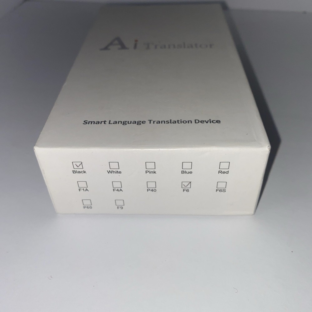AI Translator Smart Language Translation Device Touchscreen Handheld 2-Way Voice