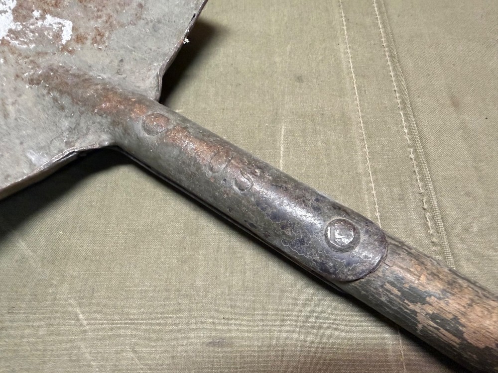 ORIGINAL WWI WWII US ARMY M1910 T-HANDLE FIELD E-TOOL ENTRENCHING SHOVEL