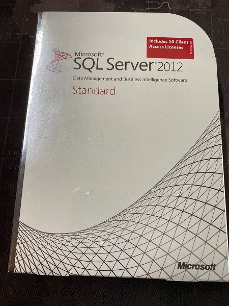 Microsoft SQL Server 2012 Standard Edition Includes 10 CALs SKU 228-09842 NEW