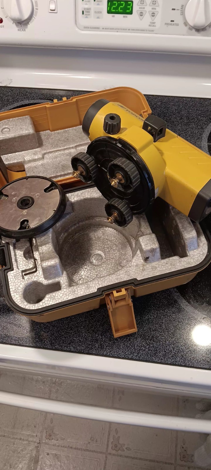 Topcon Atb4r Transit Level Preowned Nice With Factory Fitted Case