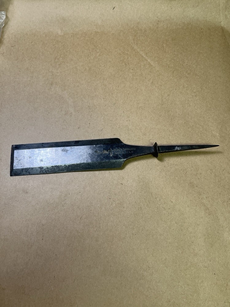 Chisel James Howarth 1-11/16" Wide Wood Chisel Bevelled initialed