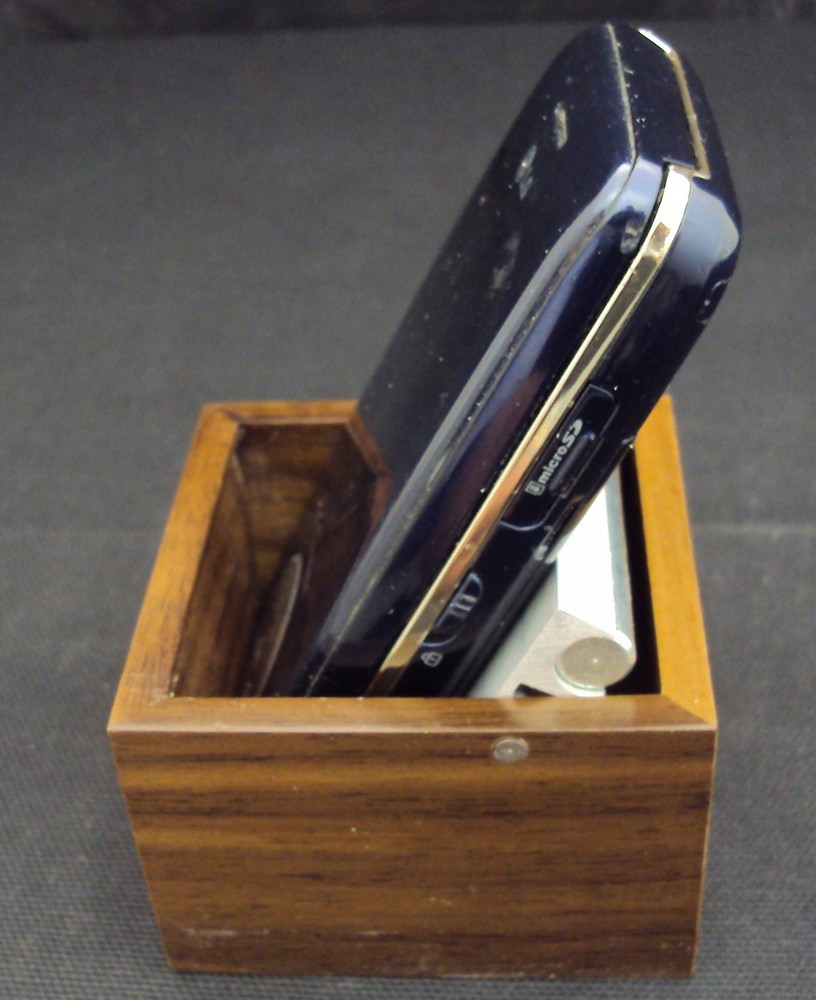 Executive Mobile Device Holder ~ Woodessen ~ Solid Walnut, Free USA Shipping!!