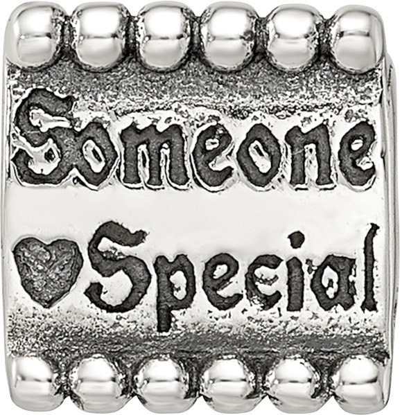 Silver Reflections Someone Special Triangle Bead QRS1404