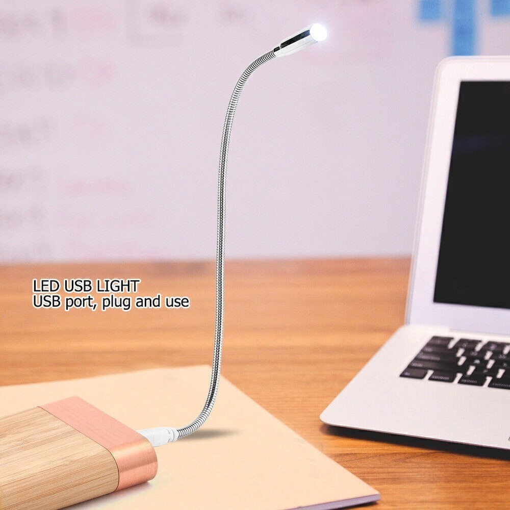 Mini Flexible LED USB Night Lamp Reading Light for Computer Laptop Notebook PC