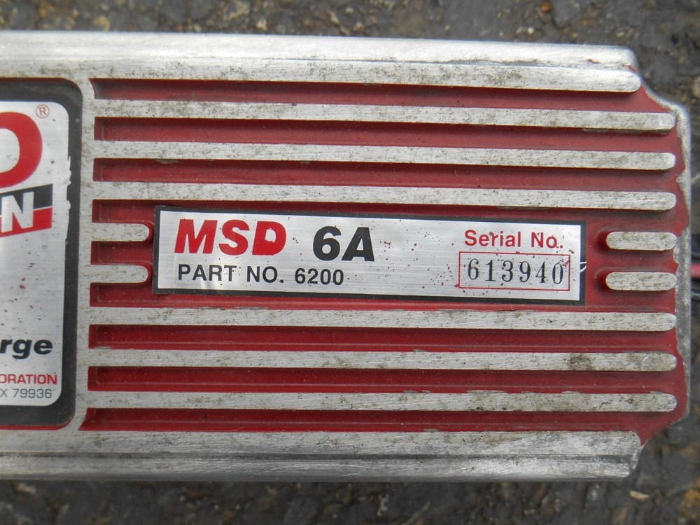 MSD 6A Electronic Ignition box PN 6200