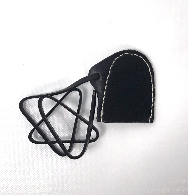 Black Leather Hammerstall - Flintlock, Reenactment