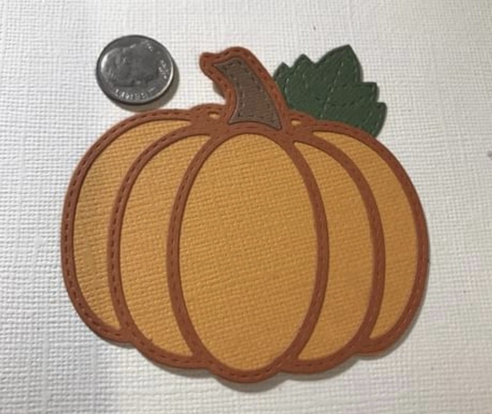 Pumpkin Die Cuts Paper Pieces Fall