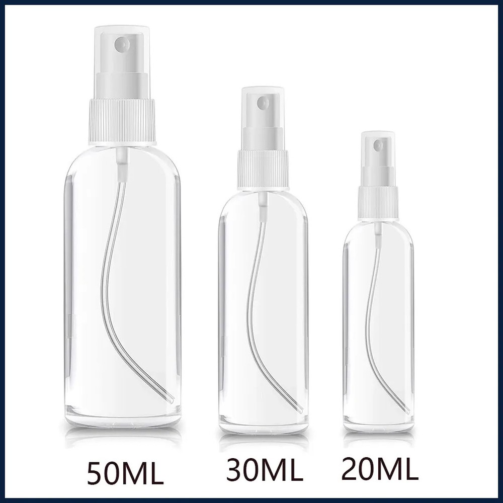 Refillable Bottles Empty Spray Bottle Transparent Plastic Perfume Mini Bottles
