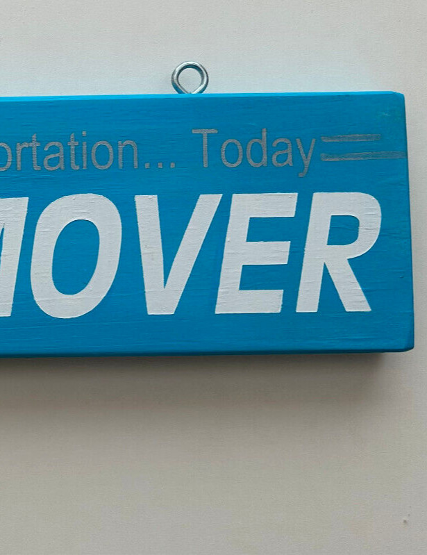 SIGN Disneyland PEOPLEMOVER reproduction WOOD Painted Decor NEW Kid's Room FUN !