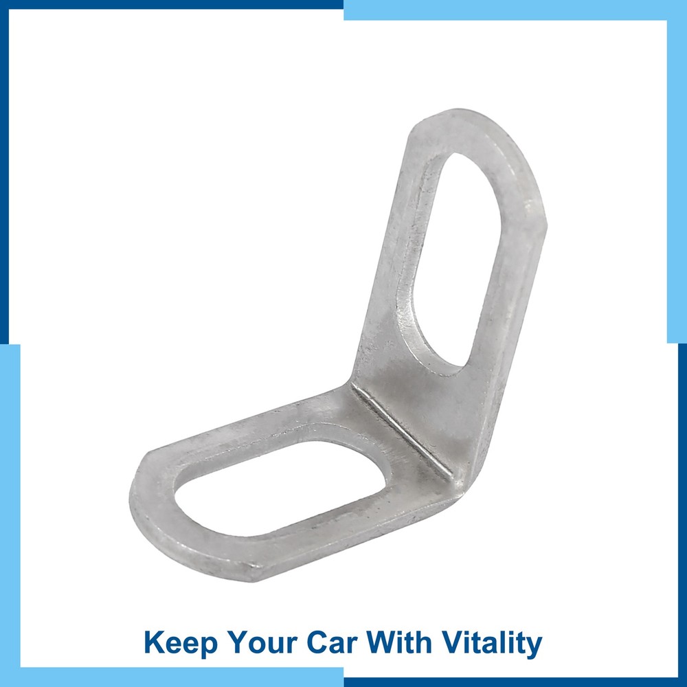 Universal Pack (1) 23mm 0.9" Motorcycle Exhaust Pipe Bracket L Shape Muffler