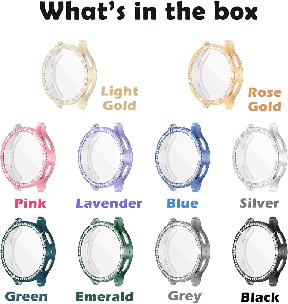 10 Pack Screen Protector Case for Galaxy Watch 7 40mm TPU
