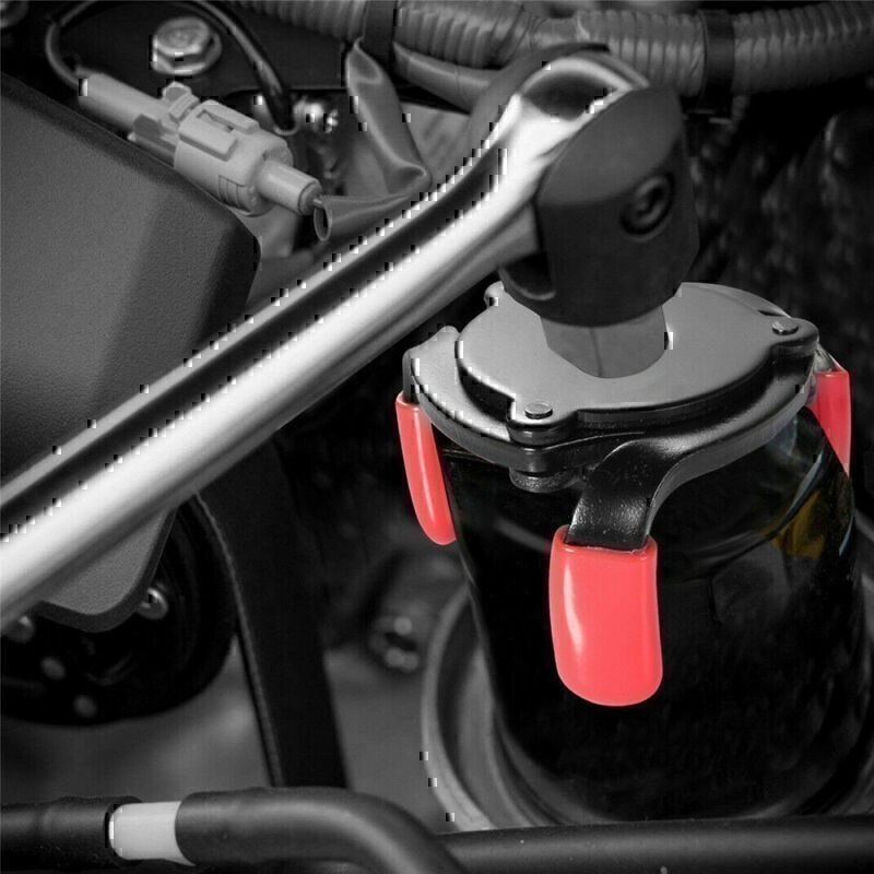 Car 3 Jaw Oil Filter Wrench Adjustable Spanner Remover Tool Universal