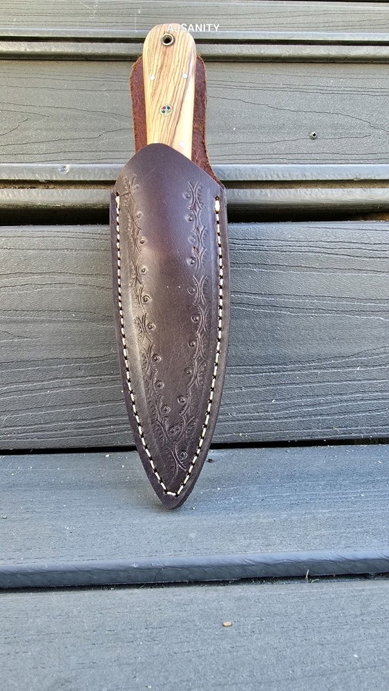 EDC HANDMADE FIXED BLADE DOUBLE EDGE DAGGER KNIFE Ancient Daggers