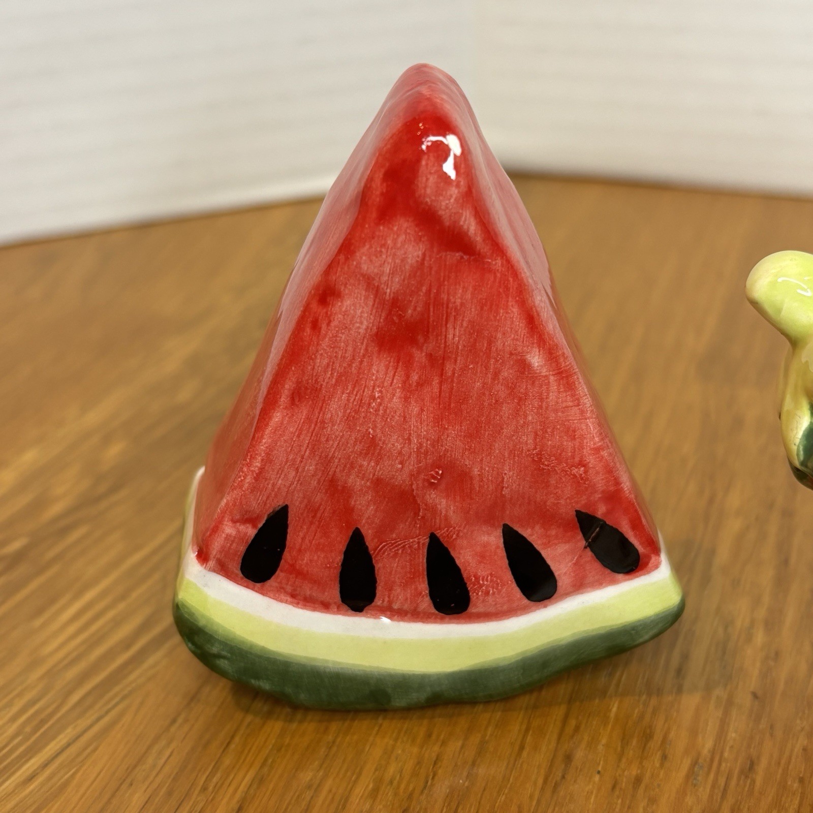 NWT (Set Of 6) Ceramic Charcuterie Board Toppers 3” Watermelon Baseball Golf Egg