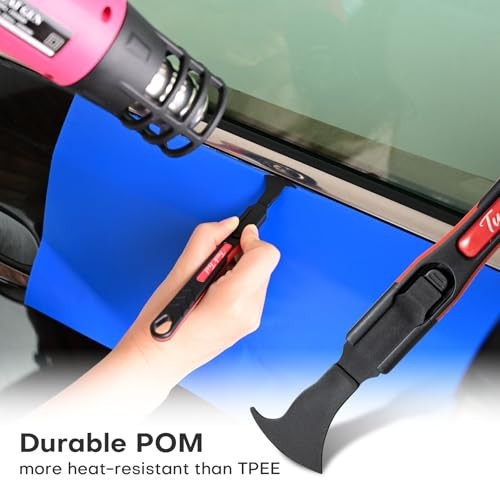 Micro Squeegee Vinyl Wrap Tool, 6 in 1 Pro Wrapping Stick Squeegee Tuck