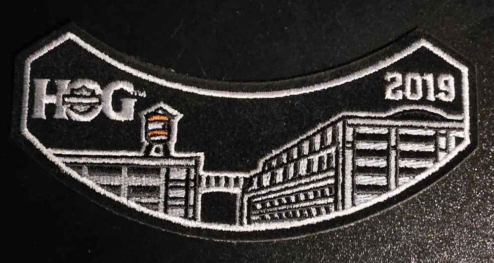 Harley Davidson HOG 2019 Patch and Pin - New