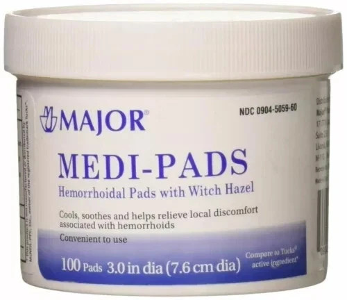 MEDI-PADS 100CT MAJOR