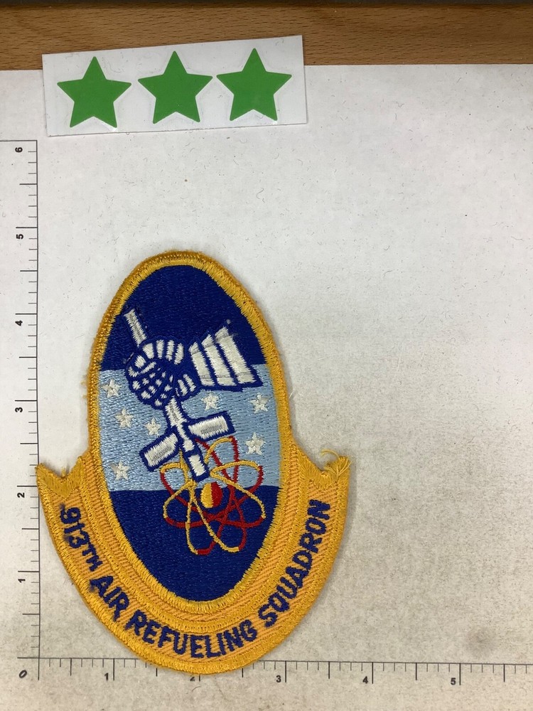 VINTAGE USAF 913th AIR REFUELING SQUADRON PATCH