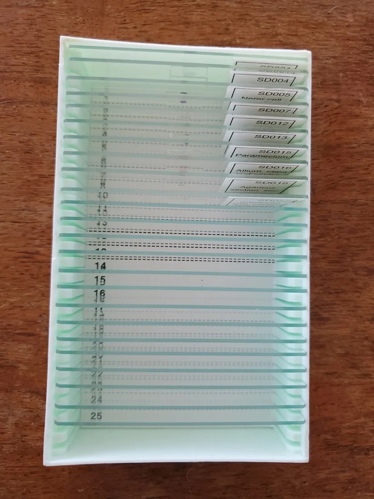 Meade 23-Piece Microscope Slide Biological In Case