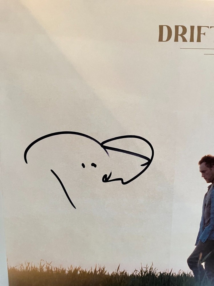 Autographed Drift Back LP signed by Phillip Phillips Vinyl JSA certified