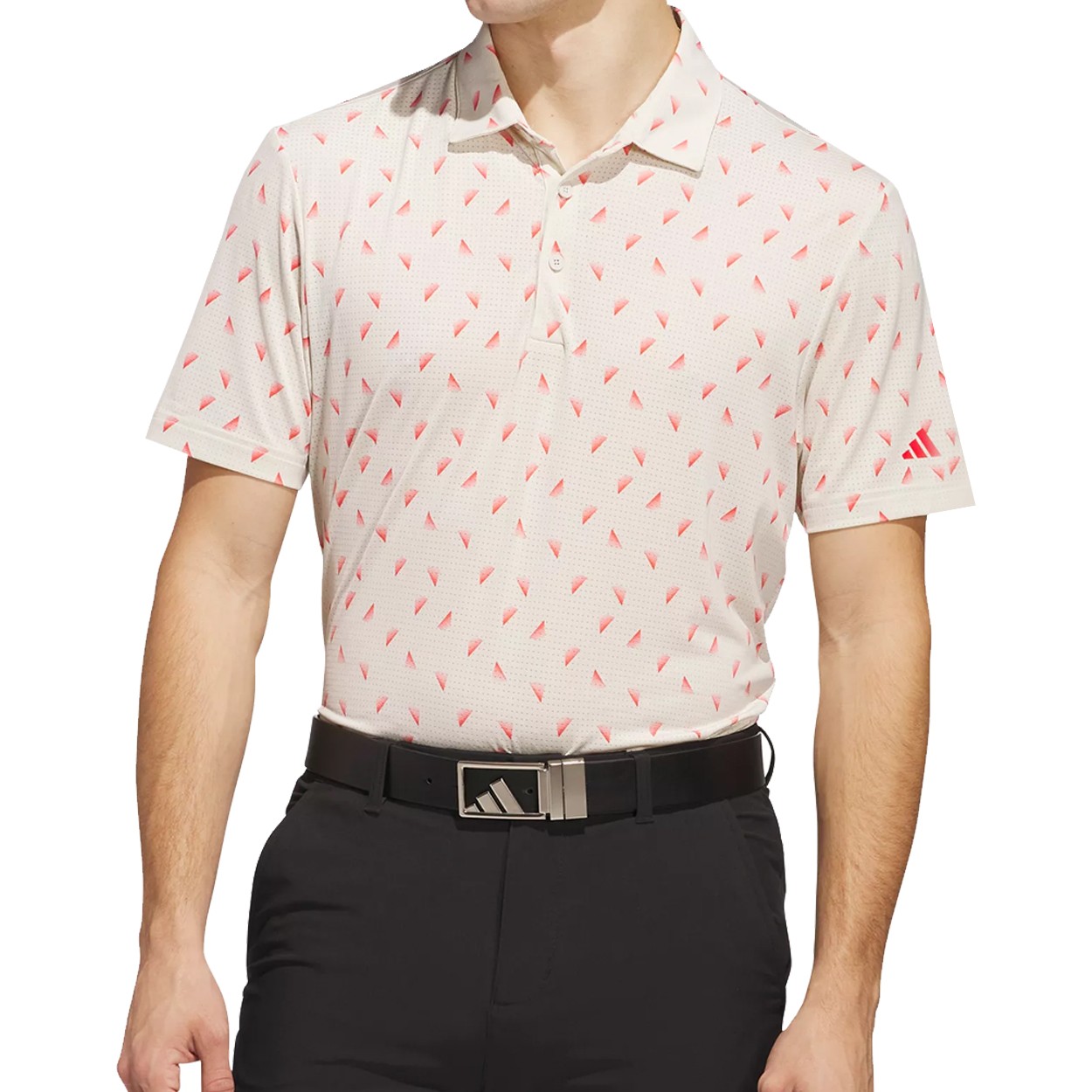 Adidas Golf Men's Ultimate365 Printed Mesh Polo Shirt, Brand New