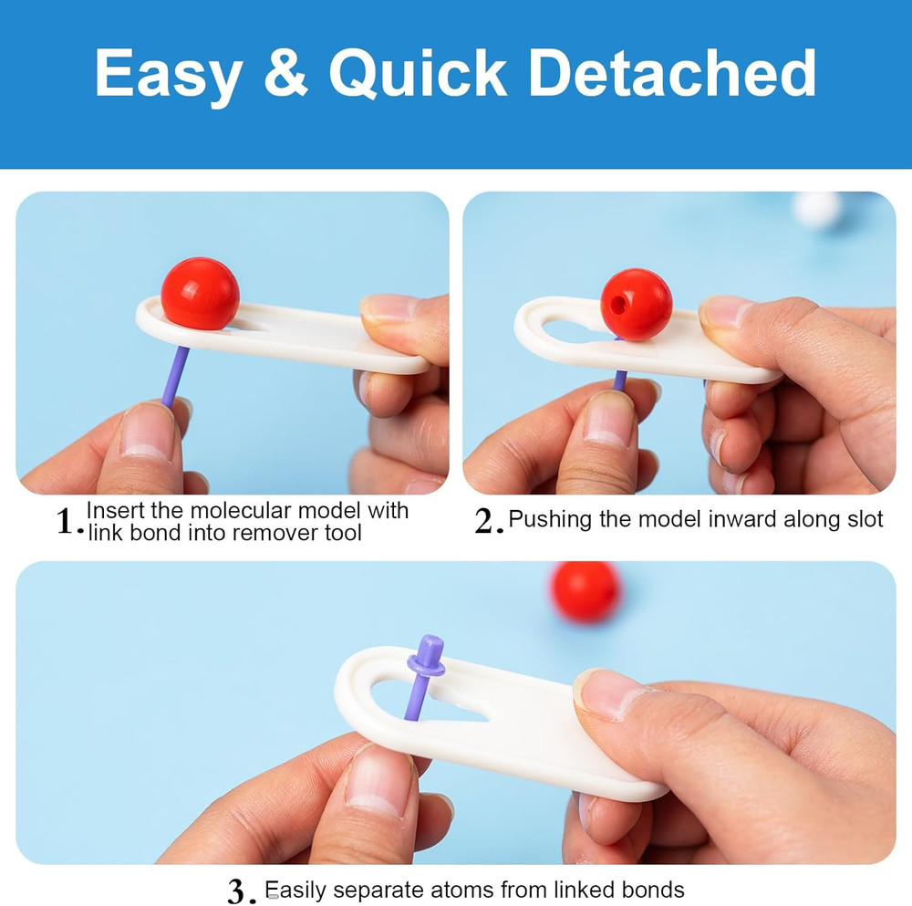 Molecular Model Kit, 208 Pcs Molecular Model Kit Organic Chemistry, Atom Element