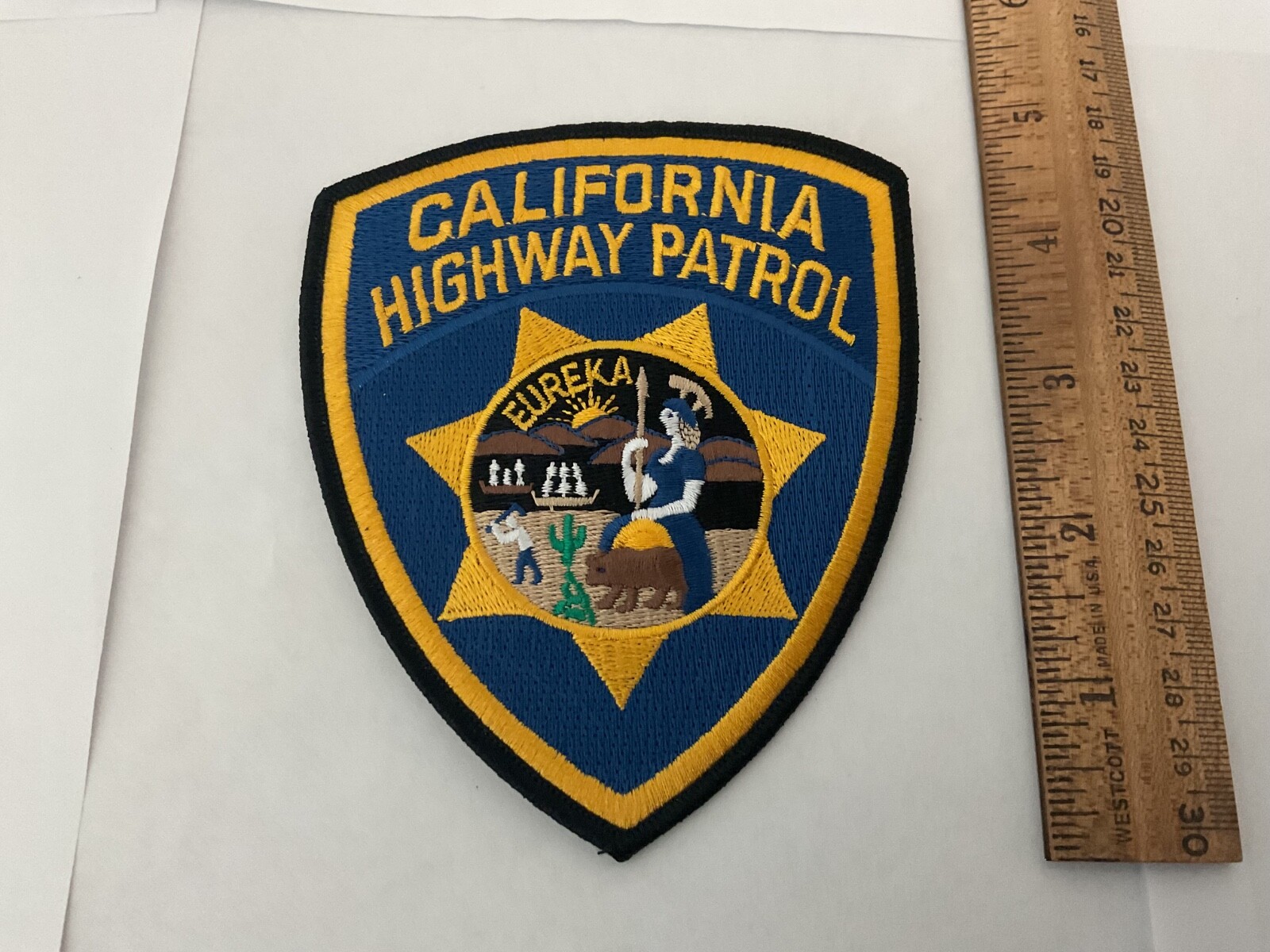 State Law Enforcement patches All different 10 piece set. All new.Full size