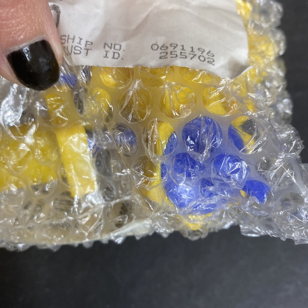 Kimble Chase Stopper 22 mm Polyethylene Yellow 6 Stoppers