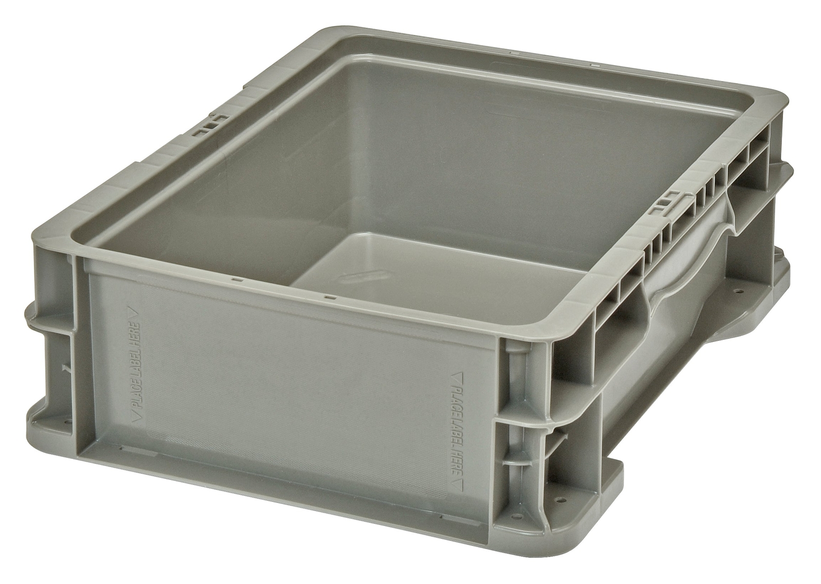 Hudson Exchange 12 x 15 x 5" Straight Wall Handled Storage Container Tote