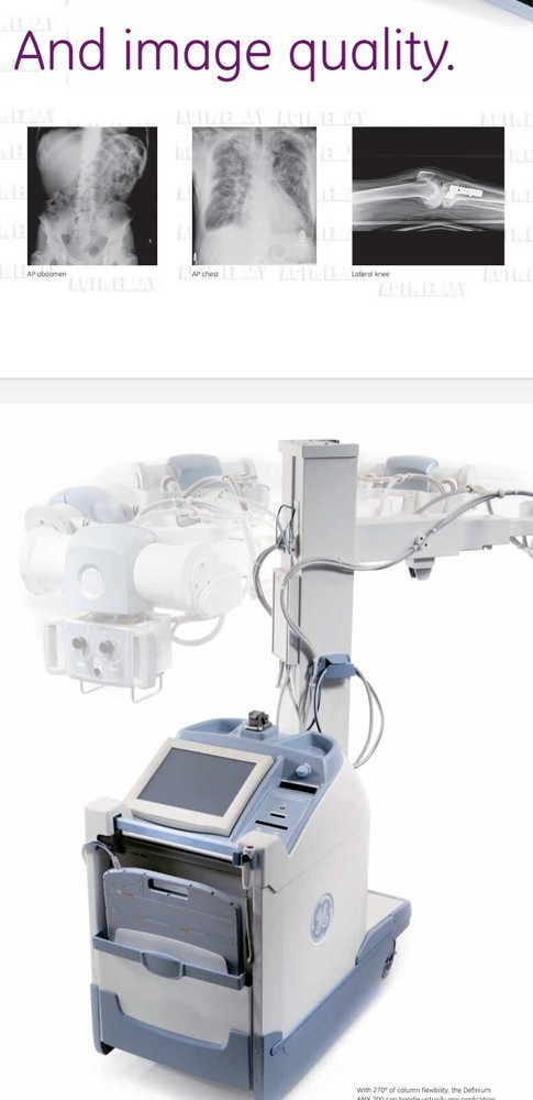 GE AMX 700 mobile imaging